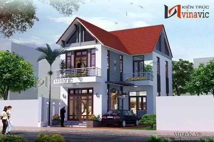 15 Mẫu nhà 2 tầng chữ l 120m2 đẹp long lanh (hót nhất 2024)