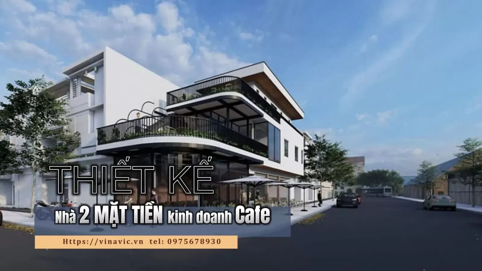 15 Thiết kế mẫu nhà 2 mặt tiền kinh doanh cafe cực kỳ hút khách