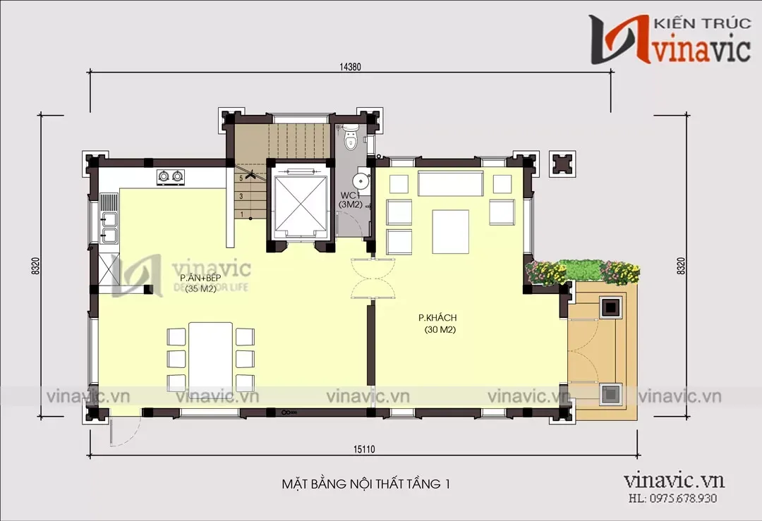 19 Thiết kế nhà mặt tiền 7m sâu 15m ấn tượng đẹp từng góc nhìn