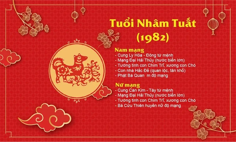 1982 tuổi nhâm tuất xây nhà năm 2024 có được không?