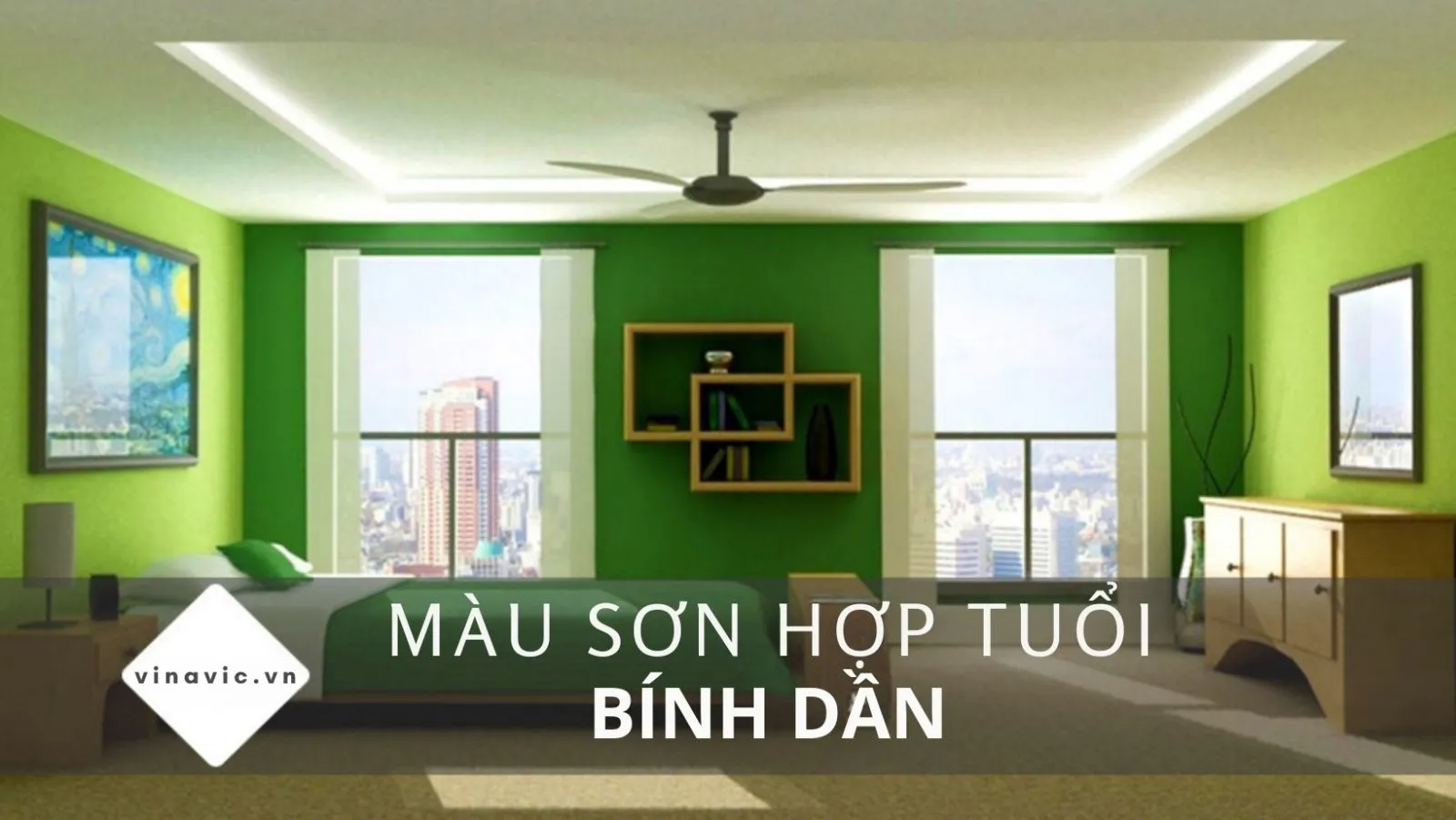 1986 tuổi bính dần sơn nhà màu gì hợp phong thủy