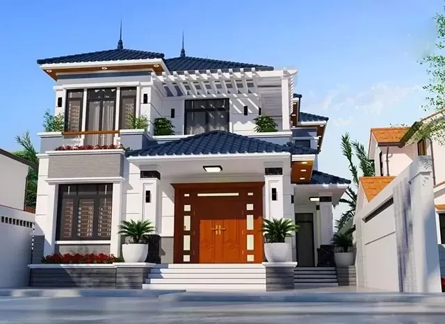 21+ Mẫu biệt thự 2 tầng hiện đại 100m2 đẹp ngỡ ngàng