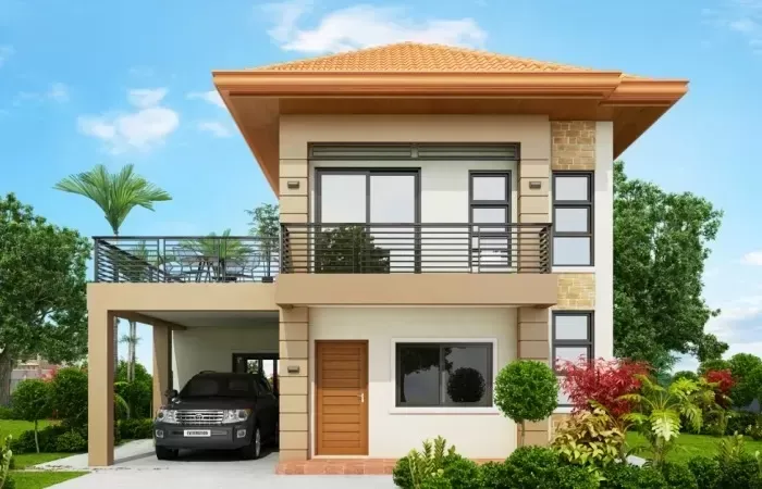 21+ Mẫu biệt thự 2 tầng hiện đại 100m2 đẹp ngỡ ngàng