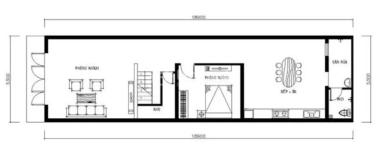 22 mẫu nhà ống 3 tầng mái thái mặt tiền 5m đẹp mắt cuốn hút nhất