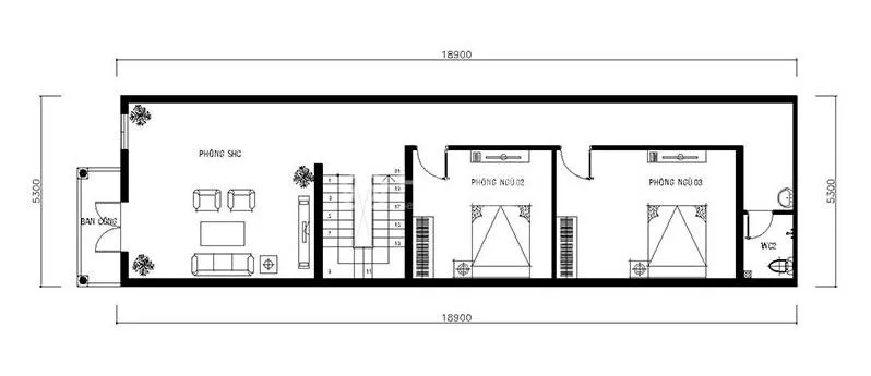 22 mẫu nhà ống 3 tầng mái thái mặt tiền 5m đẹp mắt cuốn hút nhất