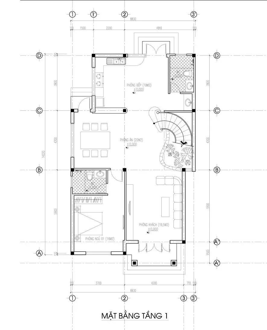 23 Mẫu biệt thự mini 2 tầng chữ L giá rẻ phù hợp cho vợ chồng trẻ