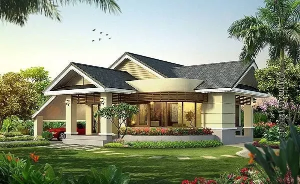 23 Mẫu nhà vườn 4 phòng ngủ 1 phòng khách (120-130-150m2) đẹp nhất