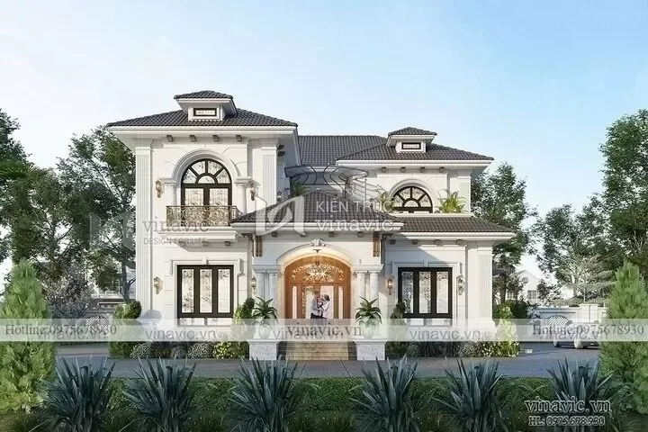 23 Mẫu nhà vườn 4 phòng ngủ 1 phòng khách (120-130-150m2) đẹp nhất