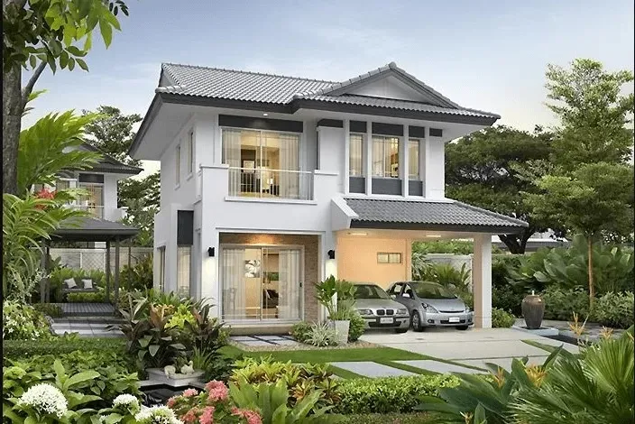 23+ Mẫu thiết kế nhà 2 tầng 4 phòng ngủ 100m2 đẹp tiện nghi nhất