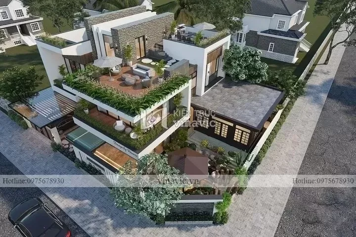 25+ Mẫu Nhà Vườn 200m2 đẹp khiến ai nhìn cũng thích