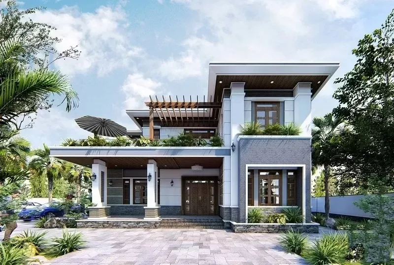 25+ Mẫu Nhà Vườn 200m2 đẹp khiến ai nhìn cũng thích