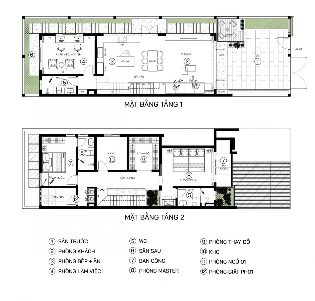 25 Mẫu nhà vuông 7x10m (3 – 4 phòng ngủ) cực đẹp cho gia đình nhỏ