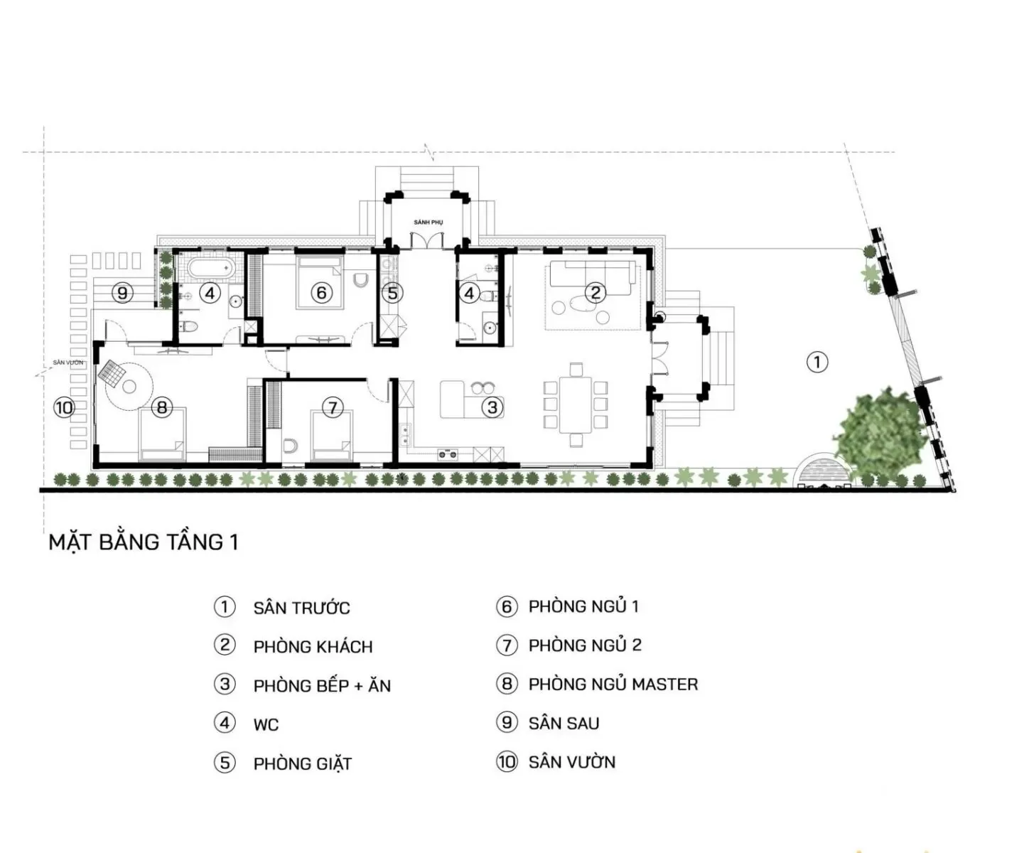 25 Mẫu nhà vuông 7x10m (3 – 4 phòng ngủ) cực đẹp cho gia đình nhỏ