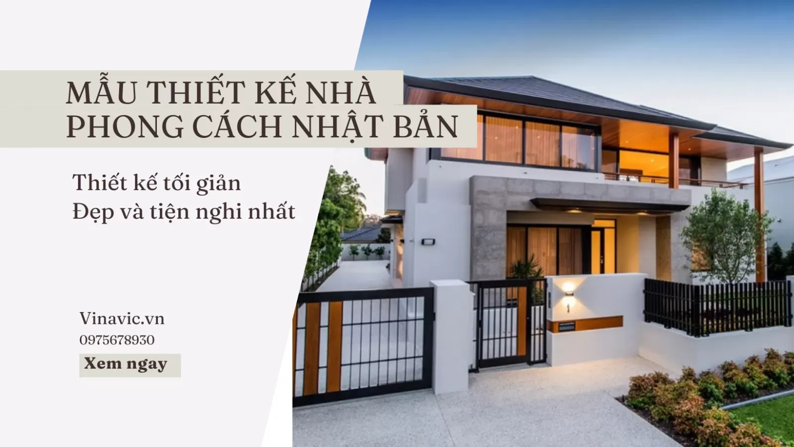 25 Mẫu thiết kế nhà theo phong cách nhật bản tối giản đẹp nhất