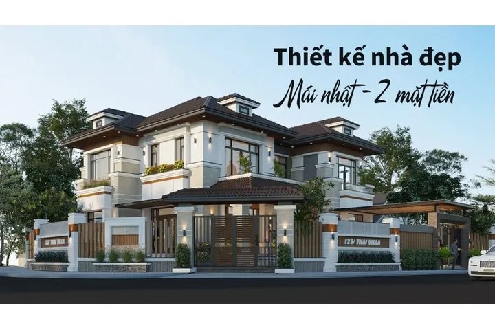 27 Kiểu mẫu nhà nhật 2 mặt tiền rộng, thiết kế ấn tượng