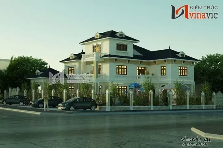 27 Mẫu thiết kế biệt thự 400m2 nhà vườn nghỉ dưỡng sang trọng nhất