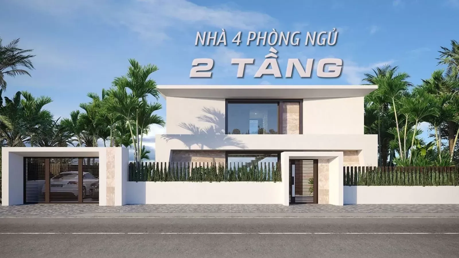 27 Thiết kế nhà 2 tầng 4 phòng ngủ đẹp rộng rãi, đầy đủ tiện nghi