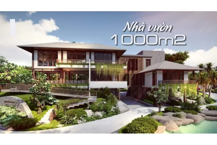 29 Mẫu thiết kế nhà vườn 1000m2 đẹp đúng chất nghỉ dưỡng