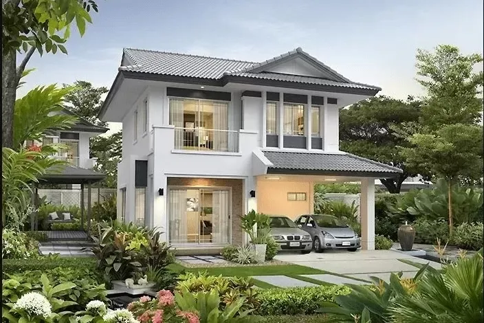 31 Thiết kế nhà 2 tầng 5 phòng ngủ 100m2 tối ưu công năng nhất