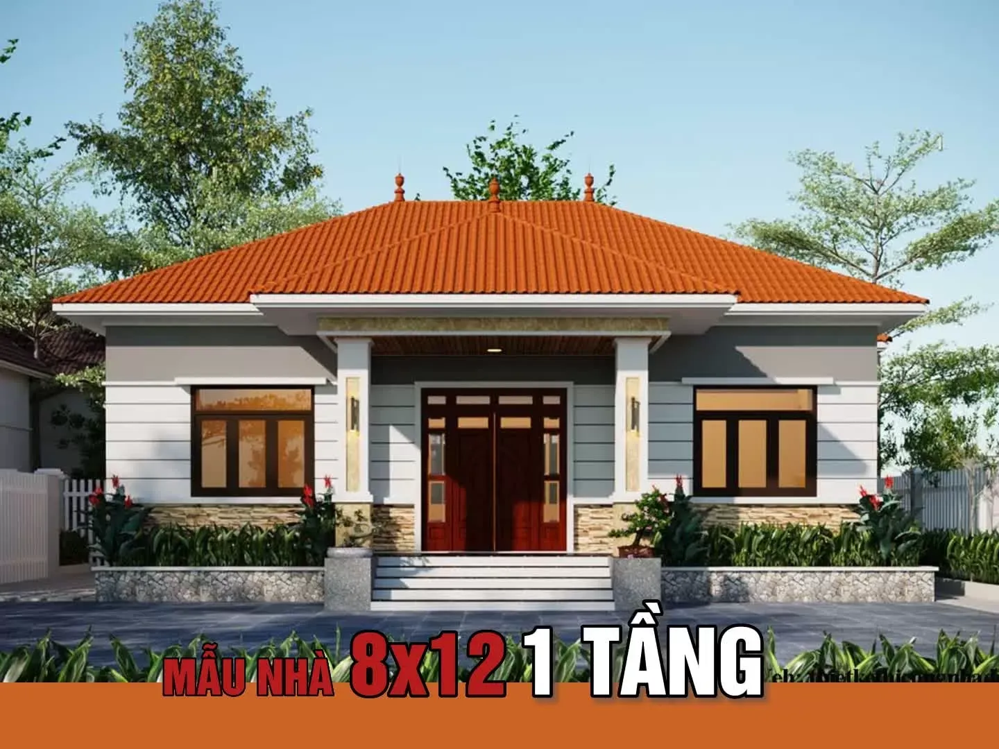 33 Mẫu nhà 8×12 1 tầng đầy đủ công năng, tiết kiệm chi phí nhất