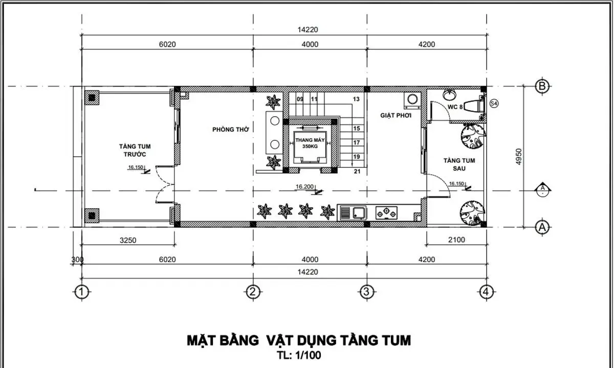 35 Mẫu nhà phố tân cổ điển 5 tầng ấn tượng & bản vẽ chi tiết