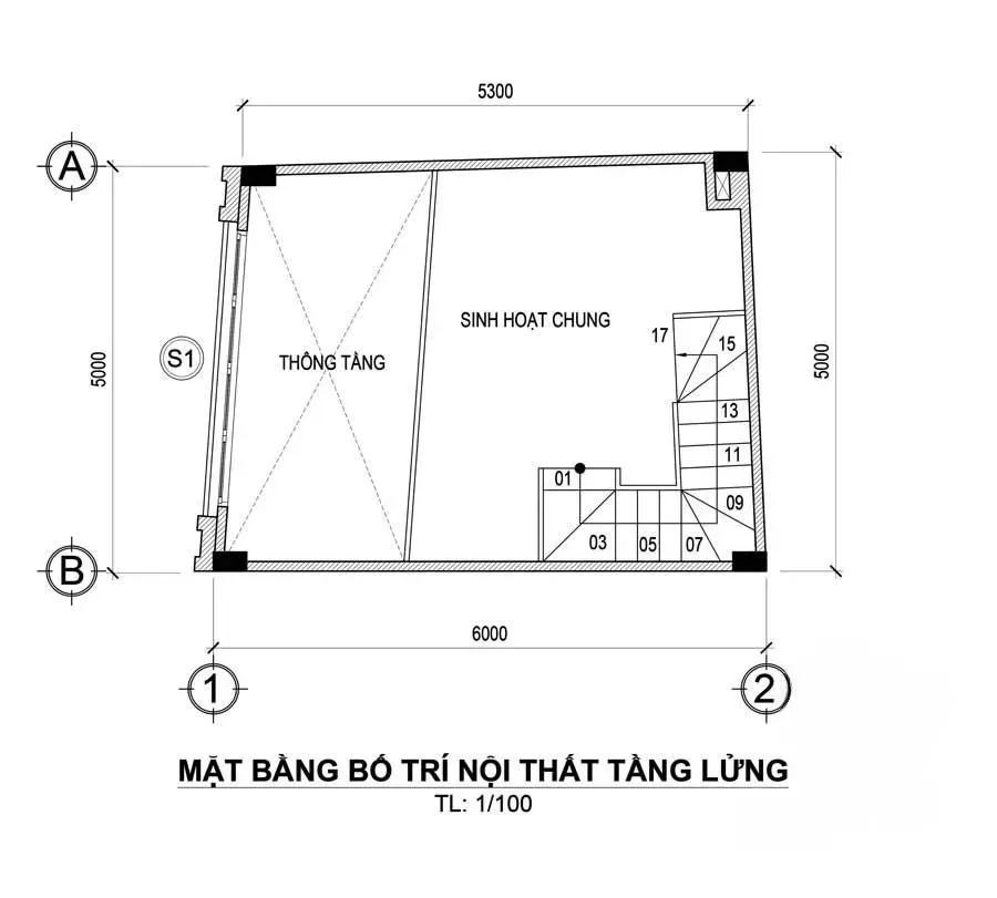 35 Mẫu nhà phố tân cổ điển 5 tầng ấn tượng & bản vẽ chi tiết