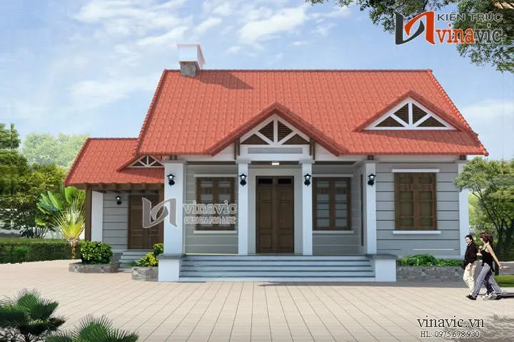 37 mẫu nhà 1 tầng 3 phòng ngủ 100m2 được yêu thích nhất