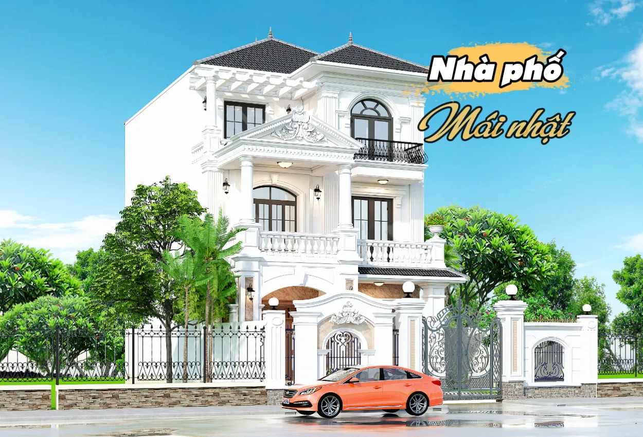 37 Mẫu nhà phố mái nhật đẹp và giá xây chi tiết