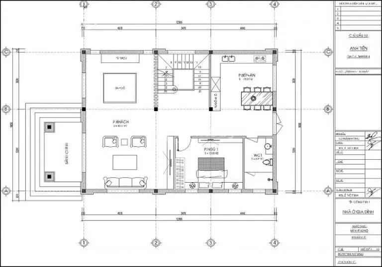 43 Mẫu nhà 8×15 hiện đại kèm bản vẽ mặt bằng chi tiết 2024