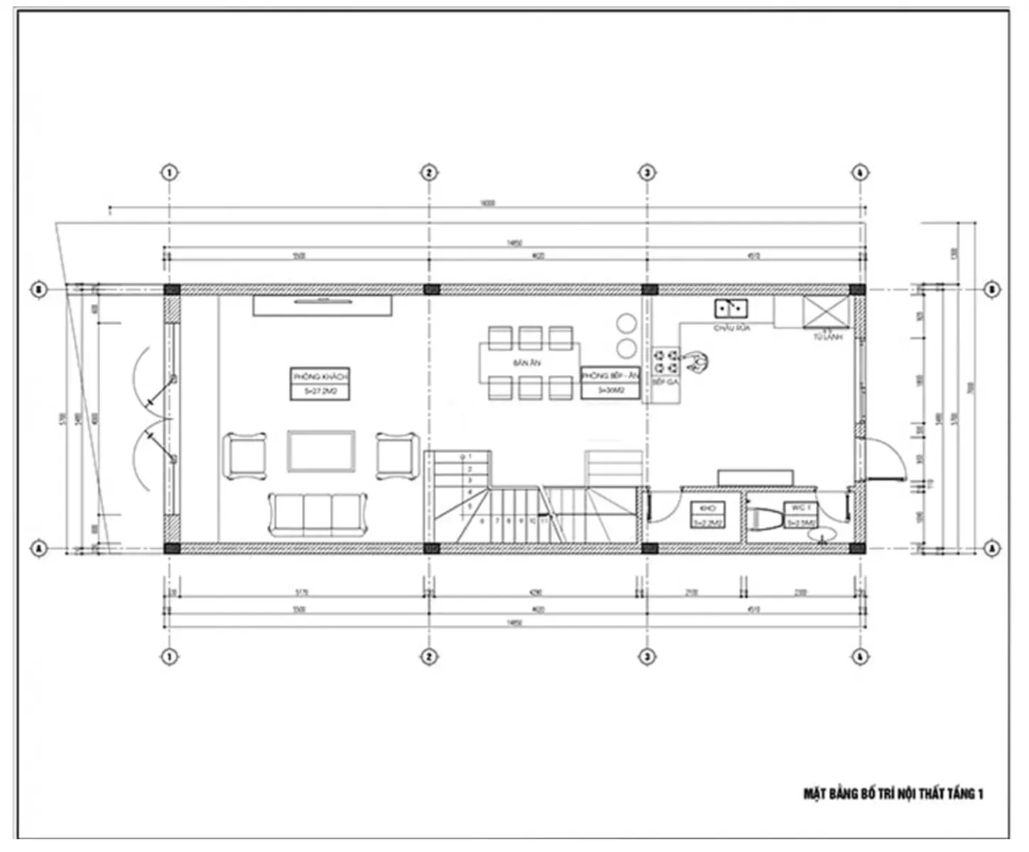 43 Mẫu nhà 8×15 hiện đại kèm bản vẽ mặt bằng chi tiết 2024