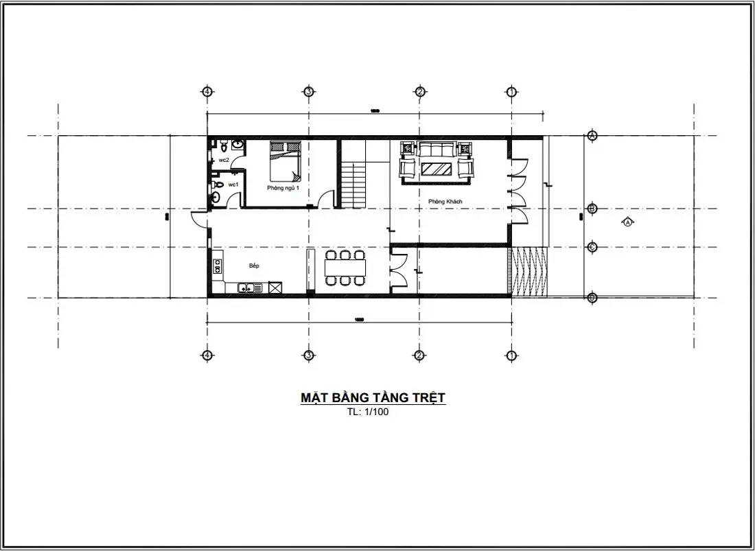 7x14m bản vẽ nhà mặt tiền 7m và các mẫu thiết kế đẹp nhất