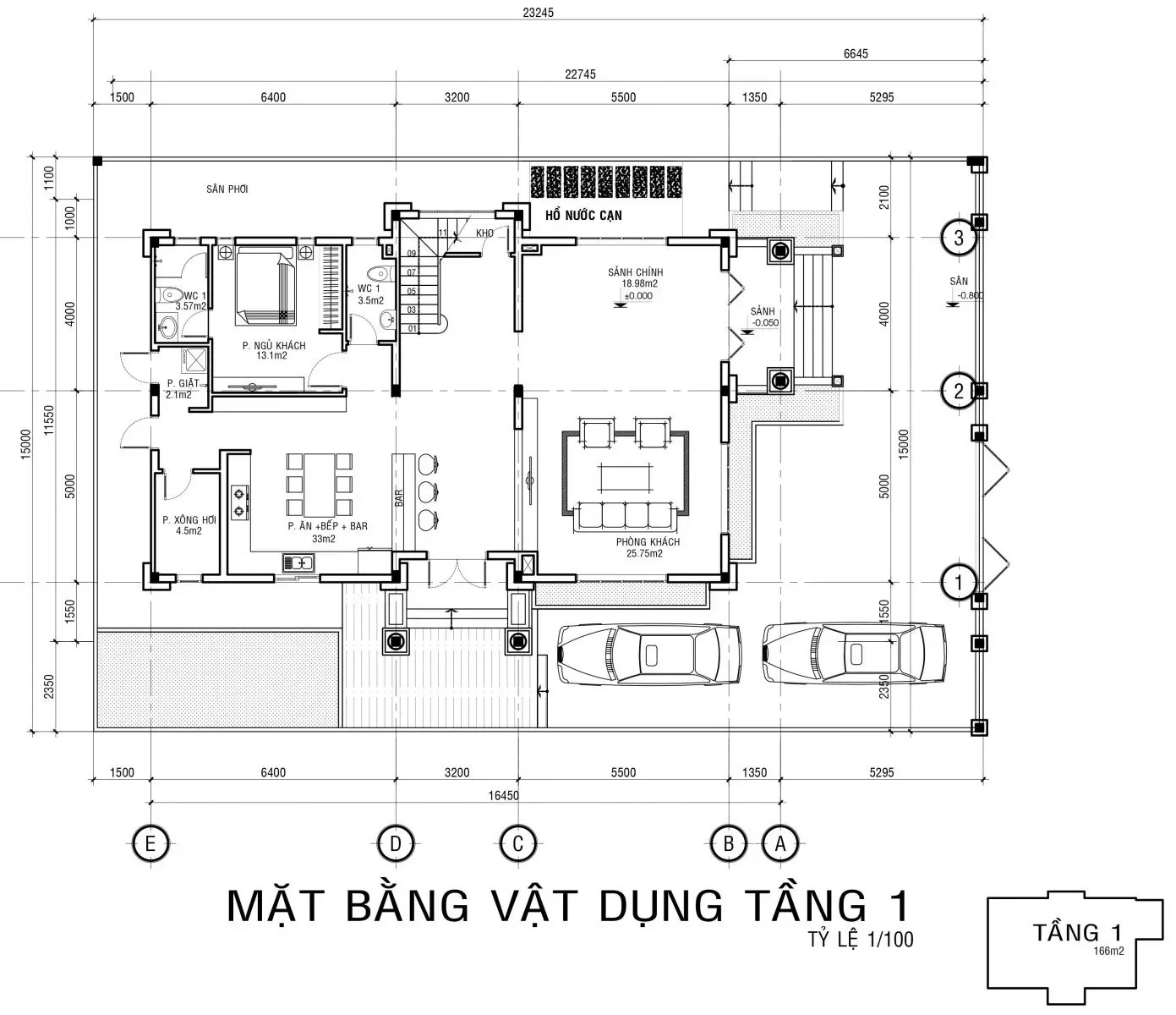 Bảng tính chi phí xây biệt thự Mini bao nhiêu tiền mới nhất 2024