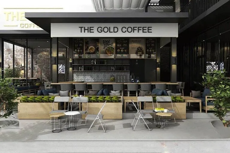 Báo giá thi công quán cafe khung thép mới nhất 2024