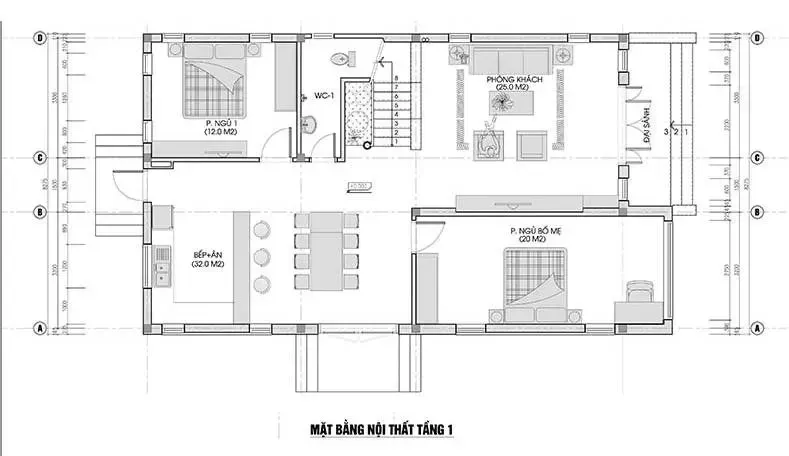 Các mẫu nhà 2 tầng mái thái 5 phòng ngủ rộng rãi tiện nghi nhất