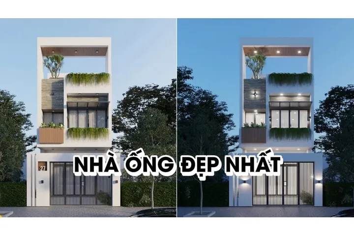 Các mẫu nhà ống đẹp nhất hiện nay ‘Hót nhất 2024’