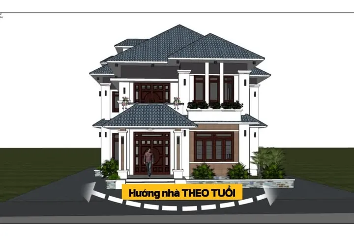 Cách chọn hướng nhà theo tuổi gia chủ. Hướng đất hợp phong thủy