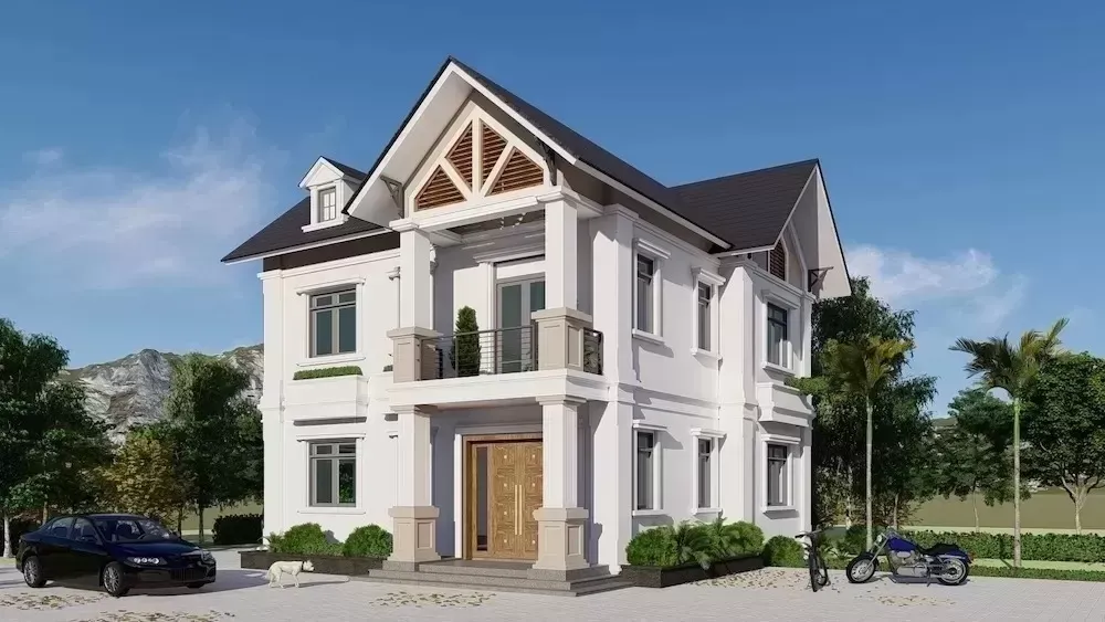 Cách tính chi phí xây nhà mái thái 200m2 chi tiết nhất