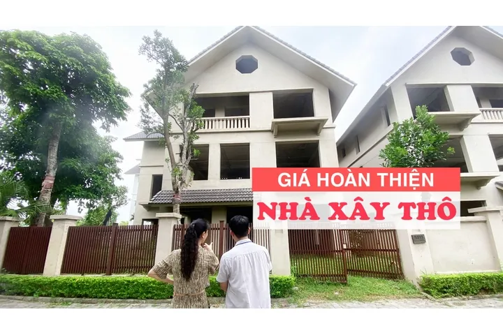 Cách tính giá hoàn thiện nhà đã xây thô đơn giản chi tiết nhất