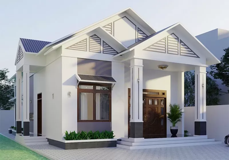 Chi phí xây nhà 1 tầng 100m2 hết bao nhiêu tiền?