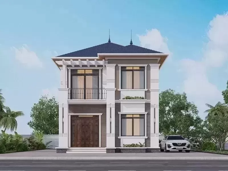 Chi phí xây nhà 2 tầng 80m2 hết bao nhiêu tiền năm 2024