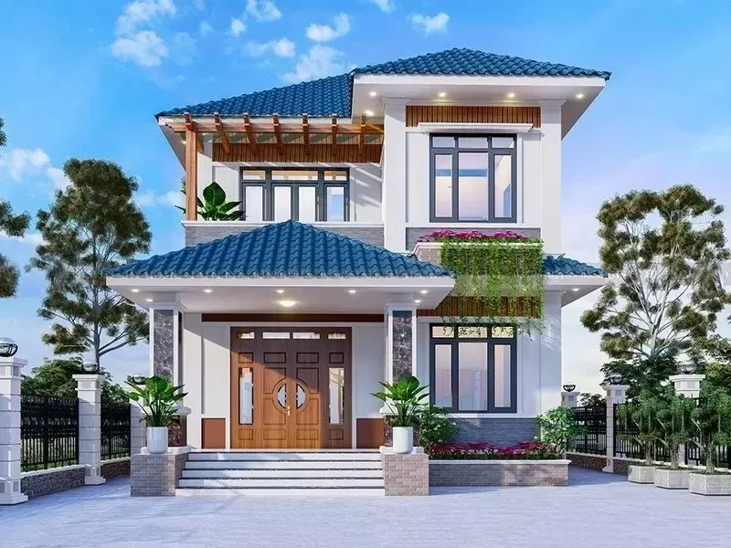 Chi phí xây nhà 2 tầng 80m2 hết bao nhiêu tiền năm 2024