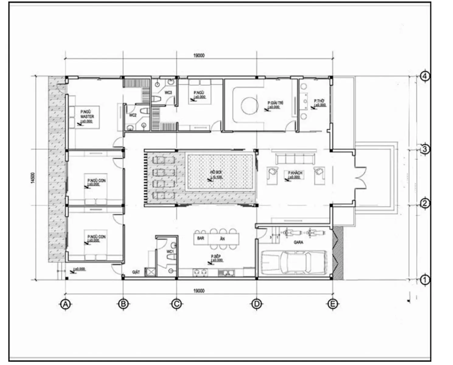 Chia sẻ 19 bản thiết kế biệt thự có bể bơi ngoài trời, trong nhà đẹp nhất