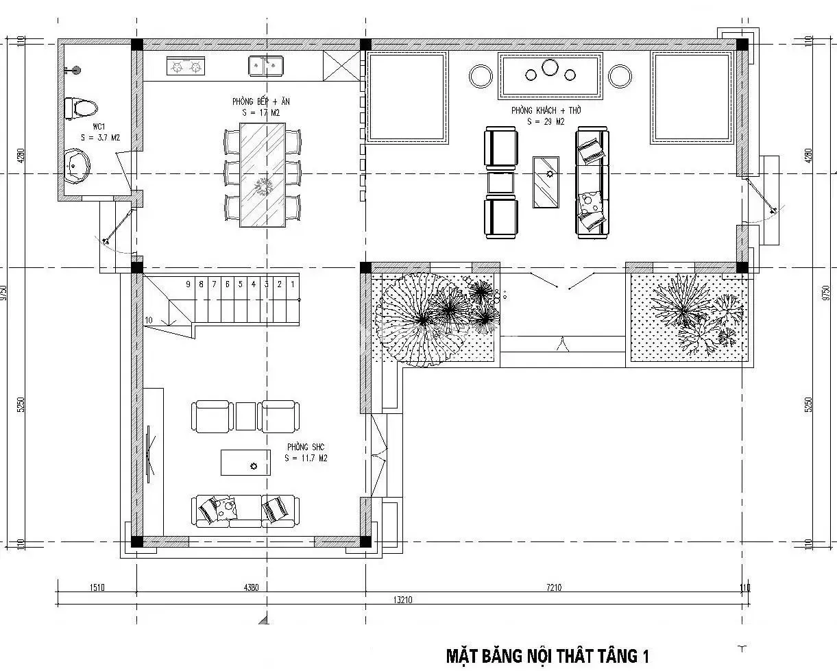 Chia sẻ 25 bản vẽ thiết kế nhà 2 tầng 9x10m đẹp được yêu thích nhất