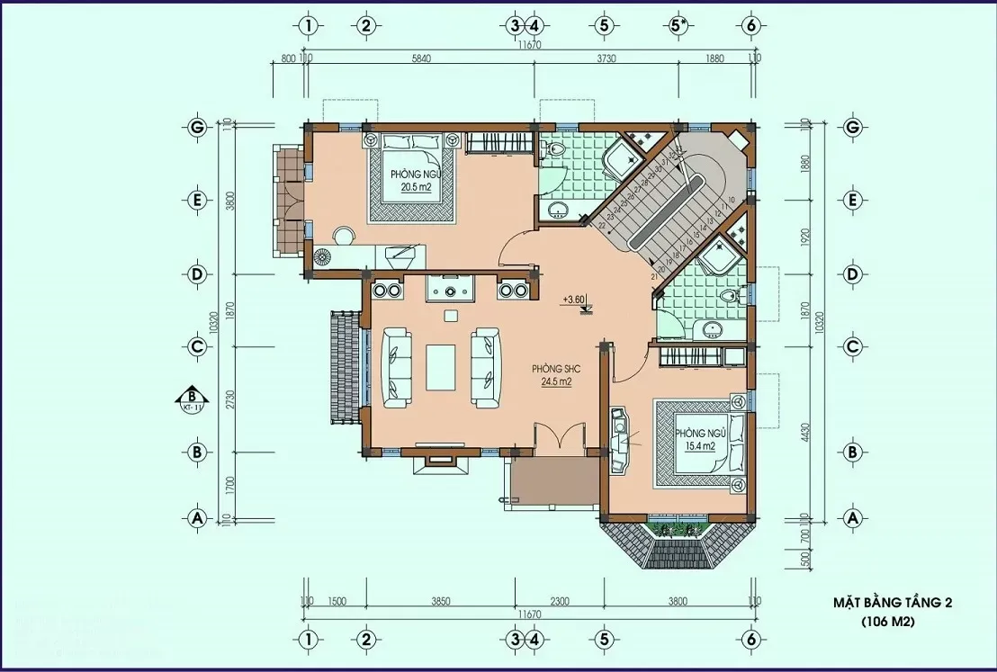 Chiêm ngưỡng 35+ mẫu thiết kế nhà phố 10x10m vuông đẹp nhất