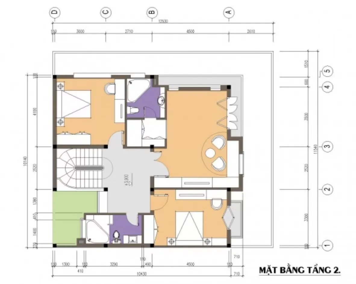 Chiêm ngưỡng 35+ mẫu thiết kế nhà phố 10x10m vuông đẹp nhất