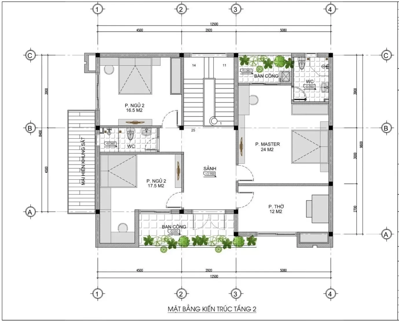 Chiêm ngưỡng 35+ mẫu thiết kế nhà phố 10x10m vuông đẹp nhất