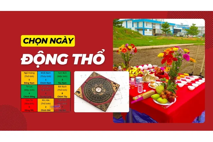 Chọn ngày động thổ năm 2024 theo mệnh từng gia chủ