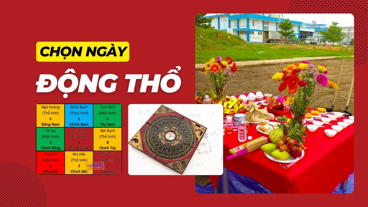 Chọn ngày động thổ năm 2024 theo mệnh từng gia chủ