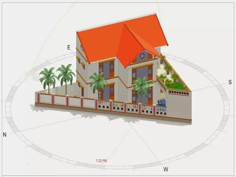 Có nên thiết kế và xây dựng nhà hình tam giác không?