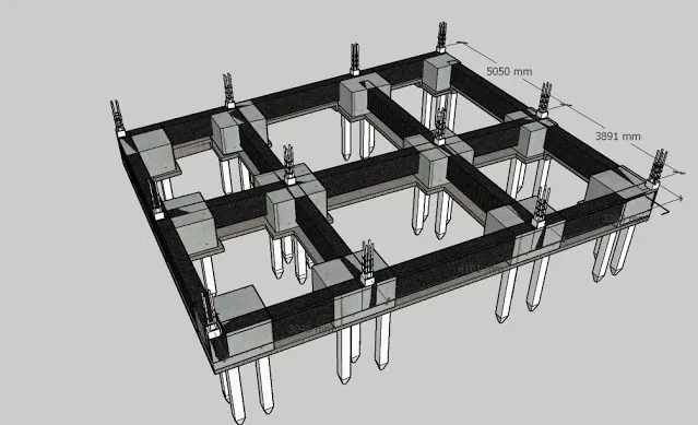 Công thức và cách tính số lượng cọc ép chuẩn nhất cho nhà phố